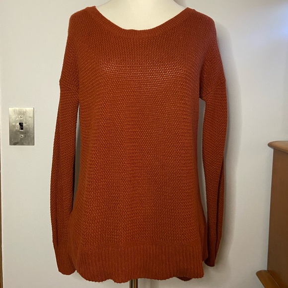 Madewell Waffle-Knit Sweater, Small, Like New - Picture 3 of 5